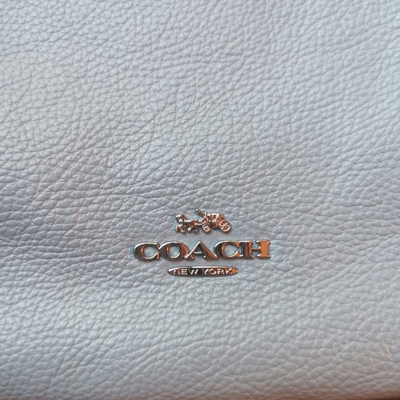 Coach Blue Abby Duffle Bag - Picture 2 of 4